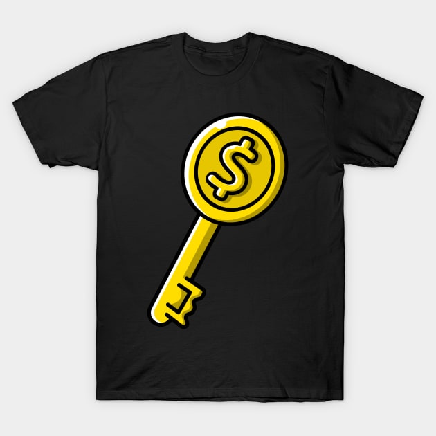 MONEY KEY T-Shirt by fflat hds